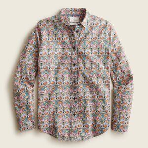 J.Crew Slim-Fit Organic Cotton Shirt – Liberty® Giorgia Duke Floral Fabric NWT S